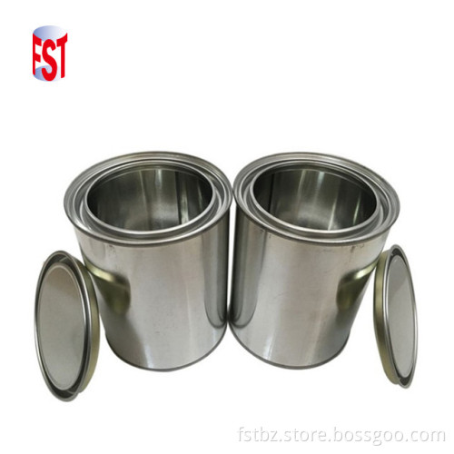 Triple Lid Paint 1 Liter Metal Box Packaging Machine
